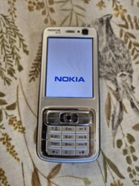 Nokia N73 Smartphone (O2) – Silbergrau