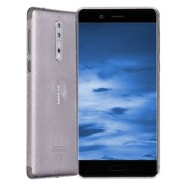 Nokia 8 Dual-SIM 64GB Stahl Grau Android Smartphone gut