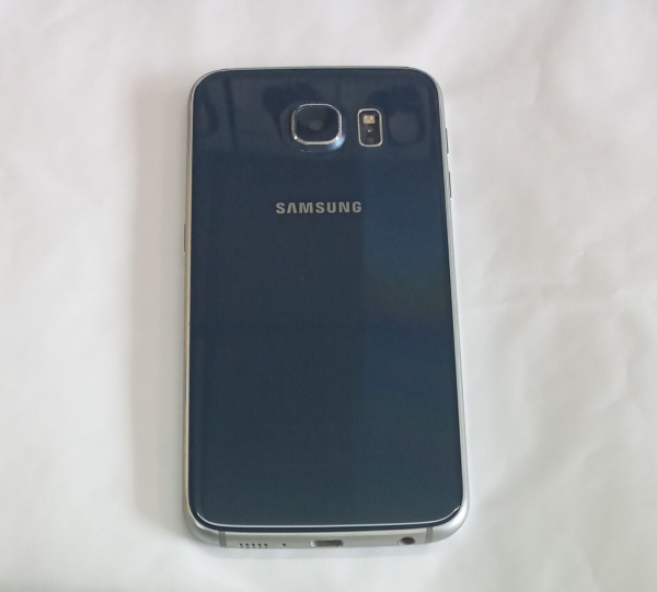 Samsung Galaxy S6 32GB 5,1 Zoll entsperrt Smartphone – Blue Topas RISS, FUNKTIONIERT ABER