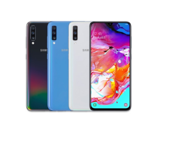 Samsung Galaxy A70 – 128GB Dual Sim entsperrt 4G Android *BUDGET KNACKTER BILDSCHIRM*