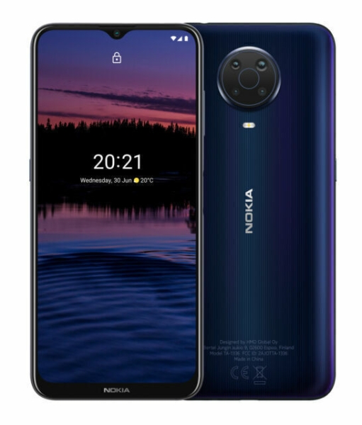 Nokia G20 – 64GB – Night Blau (Ohne Simlock) (Dual SIM) Smartphone 4GB Ram