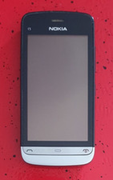 Nokia  C5-03 – Silver Black (Ohne Simlock) Smartphone