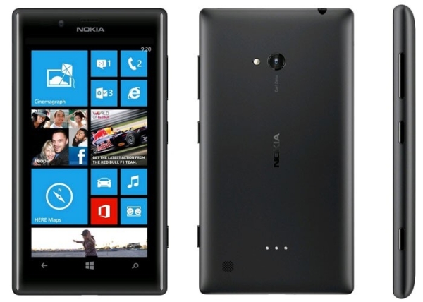 Nokia Lumia 720 8GB schwarz (entsperrt) Smartphone Grade-B #552