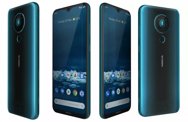 Nokia 5.3 6,55 Zoll 64GB Cyan 4GB RAM Smartphone Android A+ CON #505