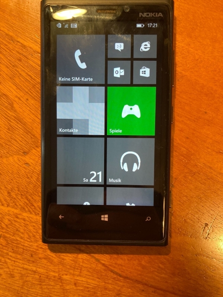 Nokia  Lumia Lumia 920 – 32GB – Schwarz  (Ohne Simlock) Smartphone Windowsphone