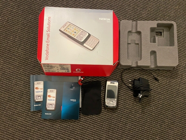 NOKIA E65 NEU OVP ! SLIDER-HANDY SMARTPHONE UNLOCKED BLUETOOTH KAMERA WLAN MP3