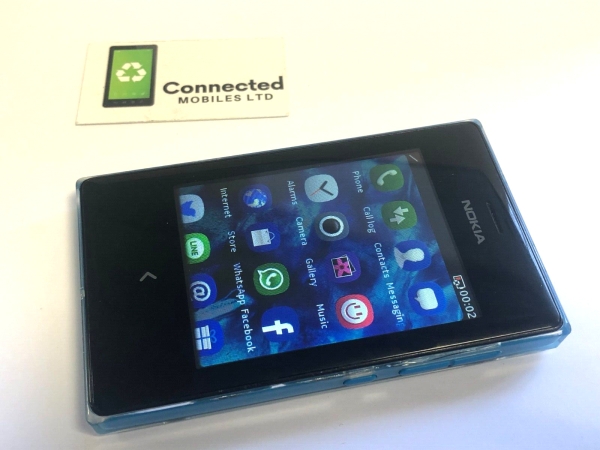 Nokia Asha 503 Smartphone (EE Network) 5MP – Blau voll funktionsfähig