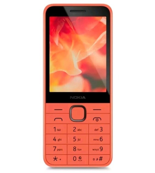 Nokia 215 4G Peach 2024 128 MB Smartphone 2,8″ S30+ LCD DualSIM