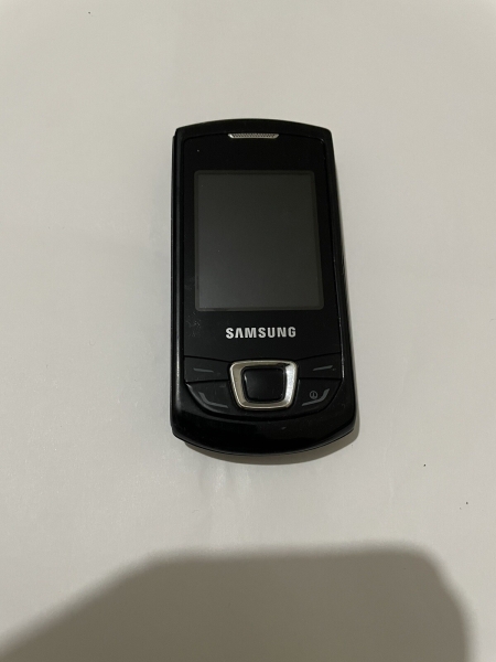 Samsung Monte Slide GT-E2550 – Smartphone Strong Black (entsperrt) sehr guter Zustand