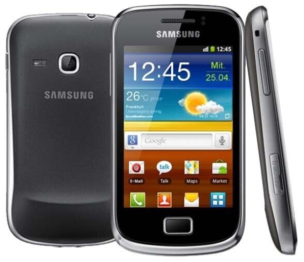 Samsung Galaxy 2 Mini GT-S6500 Black (Ohne SIM-Lock) Smartphone 3G WLAN Top OVP
