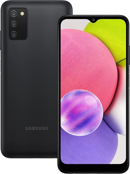 Samsung Galaxy A03s Android Smartphone, 6,5 Zoll Display, 64GB Smartphone schwarz