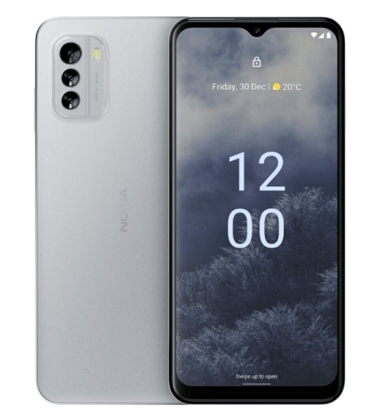 Nokia G60 5G 128GB (2022) Dual SIM Silber Grau Android Smartphone Hervorragend