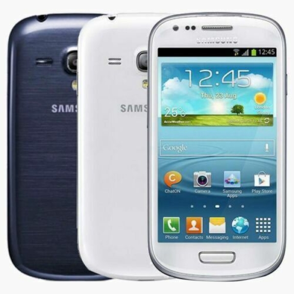 Samsung Galaxy S3 MINI ENTSPERREN HANDY ANDROID SMARTPHONE BLAU/weiß