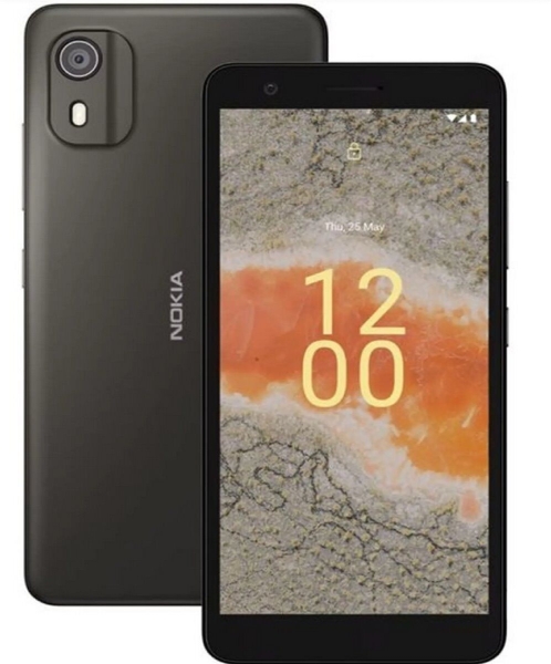 Nokia C02 32GB Smartphone Android  Whatsapp grau WLAN 5 MP 5,45 “ LTE Rückläufer