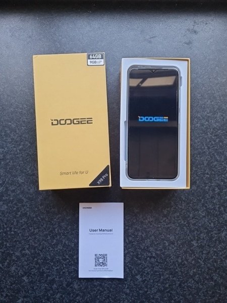 Doogee X98 Pro Android 12 Smartphone – 6,52″ HD+ entsperrt Handy, 4GB+64GB, 12MP