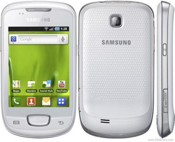 Samsung Galaxy Mini GT-S5570 – Chic White (Ohne Simlock) Smartphone-Wie Neu !
