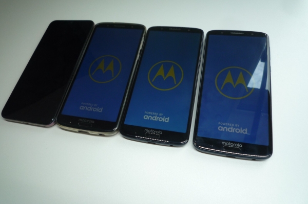 Restposten 4x Motorola Handys Moto G6 Plus – 32GB, Moto G30, XT1926-3