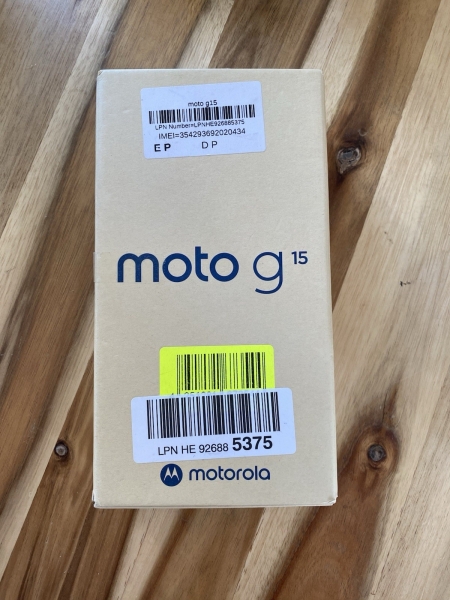Motorola Moto G15 128GB 4G Smartphone 6.72″ Android 50MP