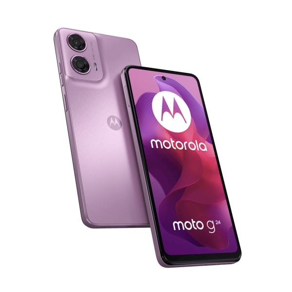 Motorola moto G24 8GB + 128GB Pink Lavender Smartphone #24583746