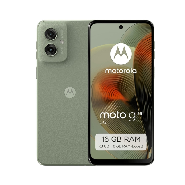 Motorola moto G55 5G 8GB + 256GB Smoky Green Smartphone #21476262