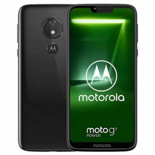 Motorola Moto G7 Power – 64 GB – Smartphone Ceramic Black (entsperrt) – Klasse A++++