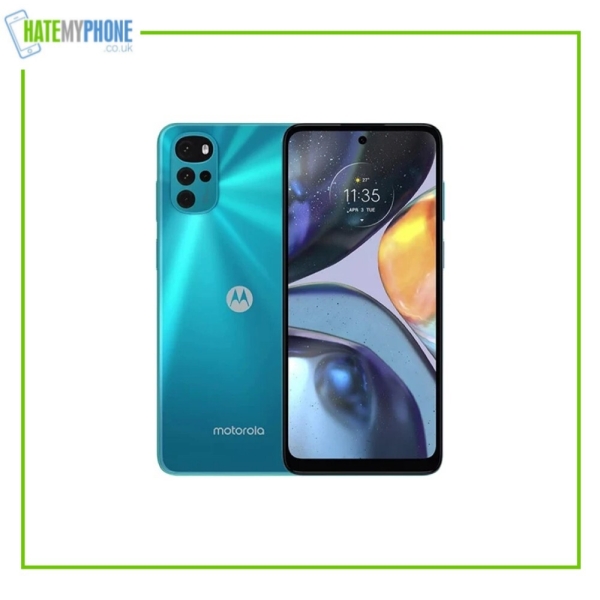 Motorola Moto G22 blau entsperrt Dual Sim 64GB 6,5″ 50MP Android Smartphone