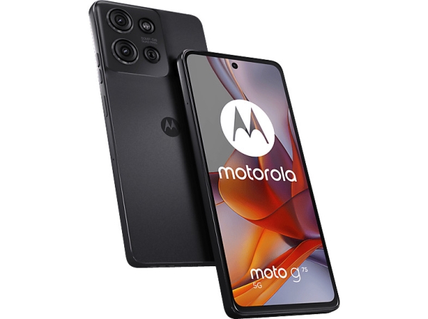 MOTOROLA moto g75 5G 256 GB Charcoal Grey Dual SIM Smartphone Handy