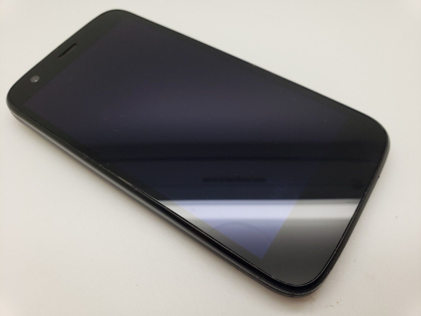 Sehr guter Zustand vollständig entsperrt schwarz Motorola Moto E 8GB (2016) Smartphone UK3POST