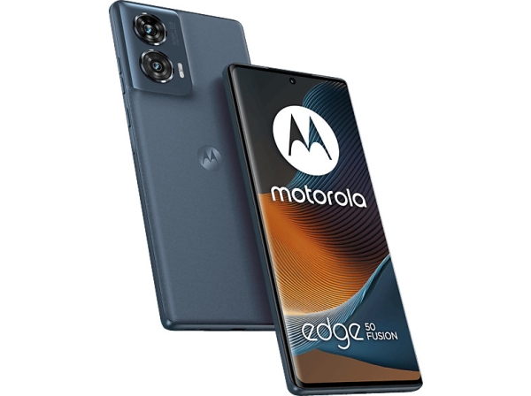 MOTOROLA edge 50 fusion 256 GB Forest Blue Dual SIM Smartphone Handy