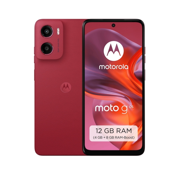 Motorola moto G05 4GB + 64GB Plum Red Smartphone #2879130