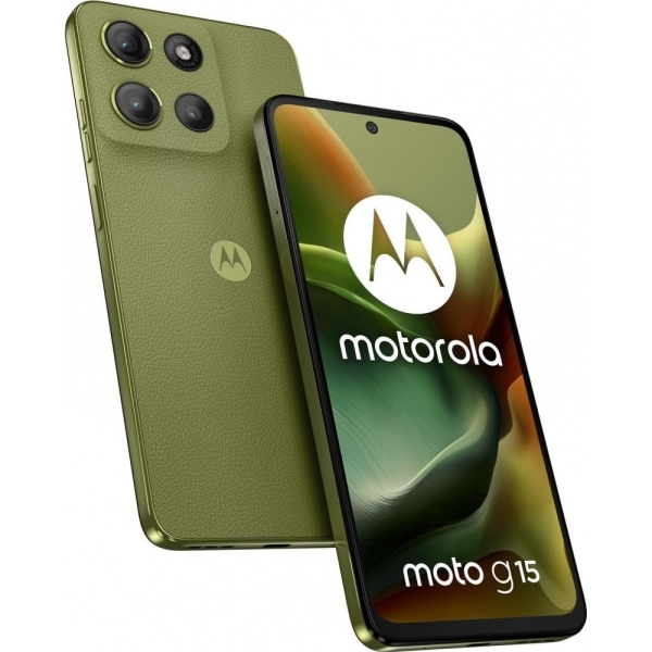Motorola moto g15 Smartphone Iguana Green