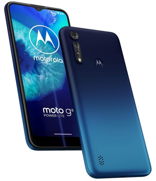 Motorola Smartphone Moto G8 Power Lite 64GB royalblau (entsperrt) Android – A
