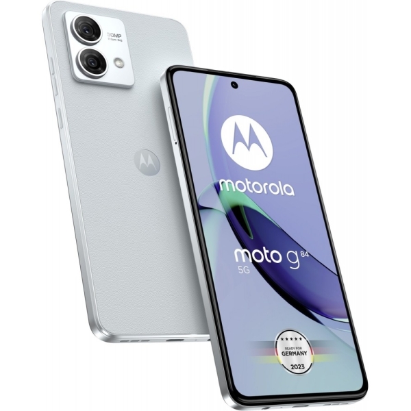 Motorola XT2347-2 Moto G84 5G 256 GB / 12 GB – Smartphone – marshmallow blue