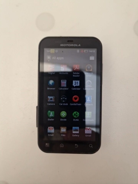 Motorola Defy XT557D 4GB Republic Wireless schwarz Android Touchscreen Smartphone