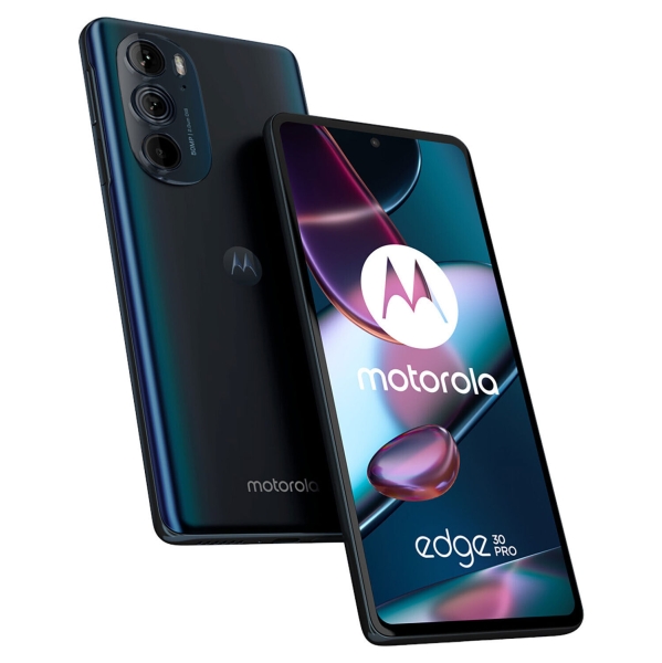 Motorola Edge 30 Pro 5G Smartphone 256GB Cosmos Blue Dunkelblau „Gratis Versand“