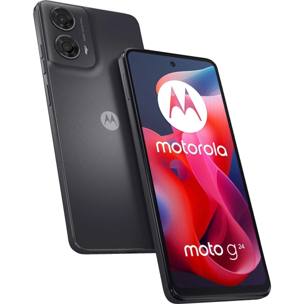Motorola moto G24 128GB Matte Charcoal Smartphone | 16gb ram | 50mp