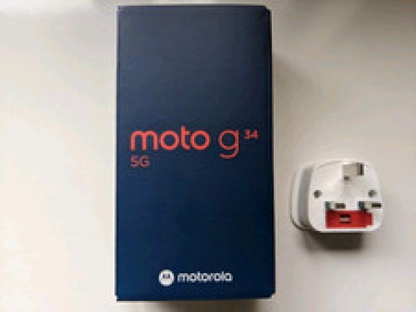 Motorola Moto G34 5G XT2363-3 8GB/128GB Dual SIM Ice Blue Android Smartphone