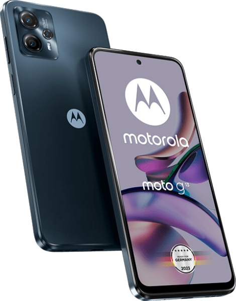 Motorola Moto G13 Dual-SIM 128 GB grau Smartphone Handy Mobile Android