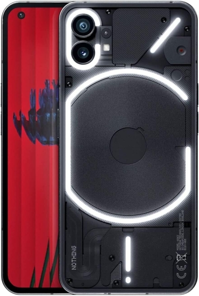 Nothing Phone 1 8GB 128GB 50MP 6,55″ entsperrt Nothing OS Smartphone schwarz