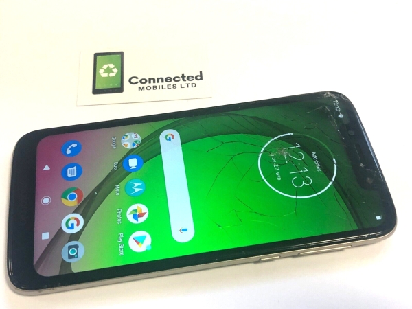 Motorola Moto G7 Play XT1952 32GB gold (entsperrt) 4G Android Smartphone Risse