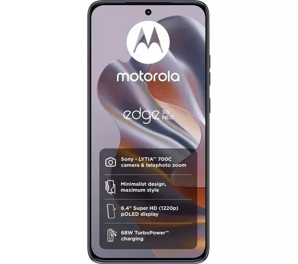 Motorola Edge 50 Neo XT2409-1 6,36″ Smartphone entsperrt 12GB RAM 256GB grau