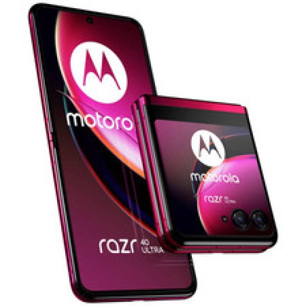 Motorola razr40 ultra Smartphone 256 GB 17.5 cm (6.9 Zoll) Magenta Android™ 13