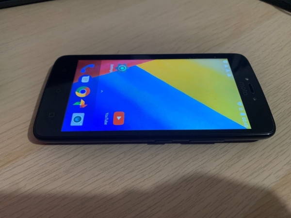 Motorola Moto C XT1754 16GB schwarz (entsperrt) 4G Android 7 Smartphone