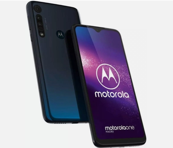 Motorola Moto One Macro 64GB 4GB Android Entsperrt Space Blau Sehr Gut