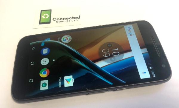 Motorola G4 XT1622 16GB schwarz (entsperrt) 4G 13MP Android 7 Smartphone Schaden
