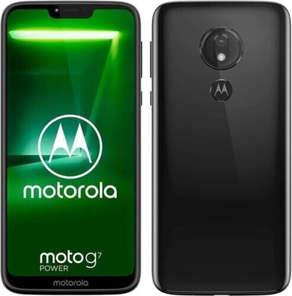 (ENTSPERRT FÜR ALLE) Motorola G7 Power (64GB) schwarz Smartphone UK3POST