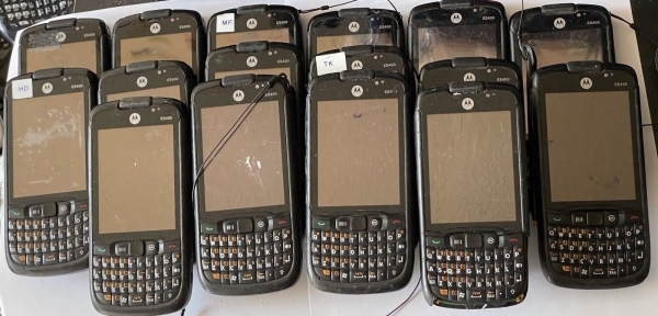 Motorola Symbol ES400 – (Robuster Windows PDA Barcode Scanner) – 16er Set