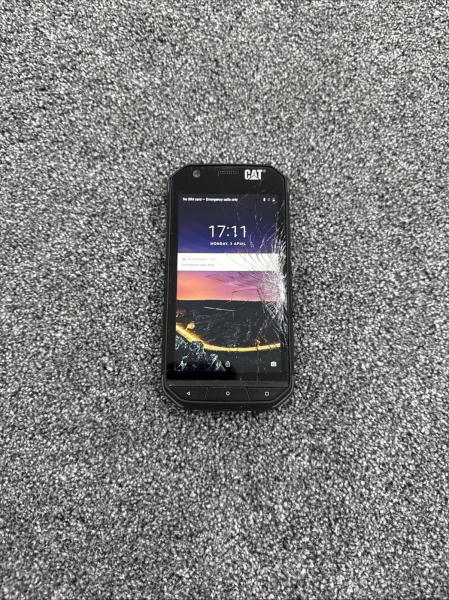 CAT S31 schwarz entsperrt schwarz 16GB 4,7″ 8MP robust Android Smartphone gesprungen