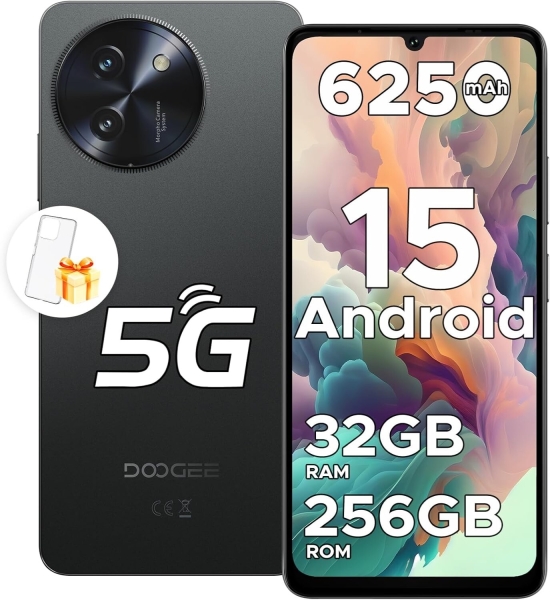 Doogee Note 59 Pro Smartphone (6,8″, 32GB RAM, 256GB Speicher, 5G, Dual Sim)