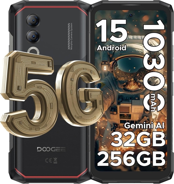 Doogee Blade 20 Turbo 5G Rugged Smartphone (6,6″, 32GB/256GB, Android, Gemini)